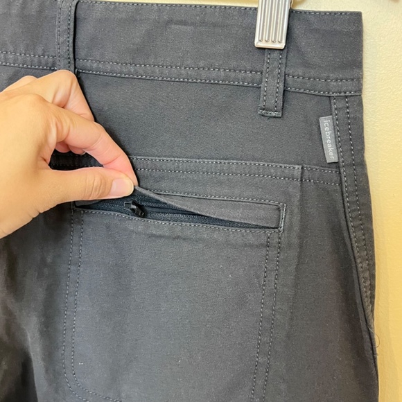 Icebreaker Merino Wool Cotton Blend Pant - Men's Size 32 - Gray - Picture 4 of 12